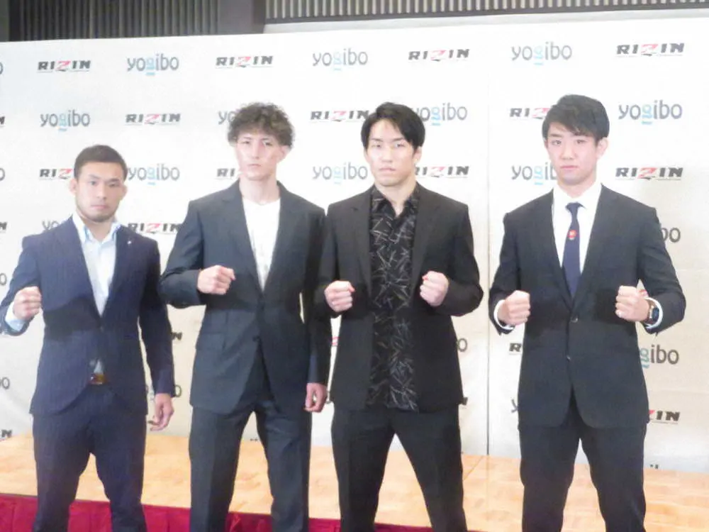 【画像・写真】大みそか「RIZIN33」第1弾の3カード発表　朝倉海はGP優勝宣言「レベルの違い見せたい」
