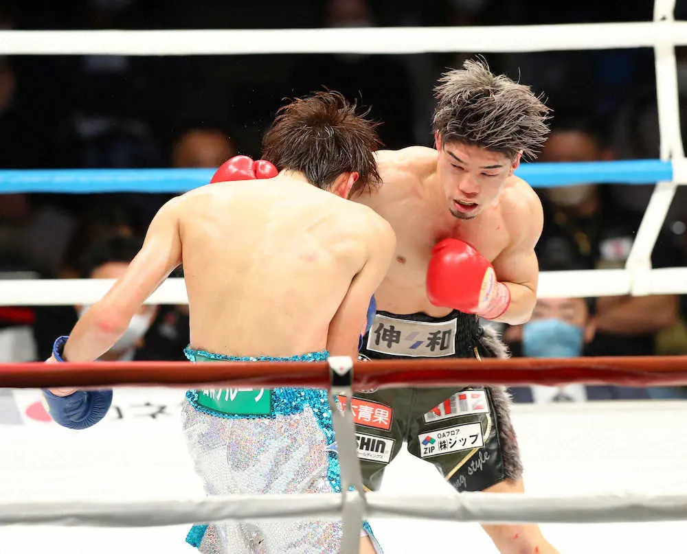 【画像・写真】田中恒成、再起戦で石田匠に2―1判定勝ち「笑顔で試合できたのは初めて」