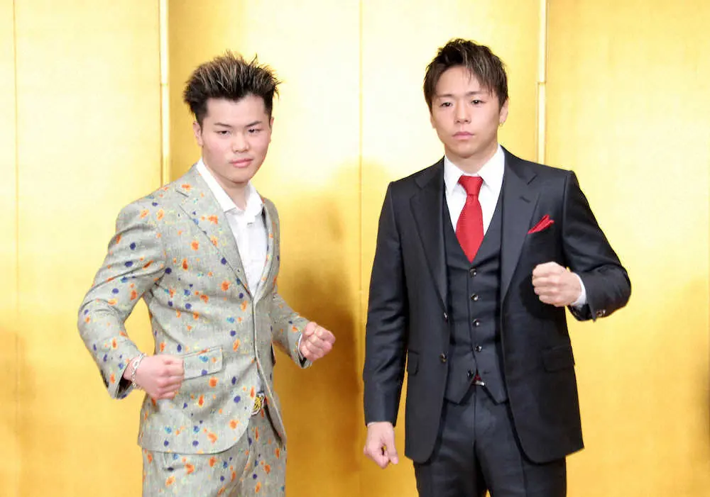 【画像・写真】那須川天心「しっかり締めたい」武尊「いろんな人の気持ちを背負って」　来年6月の対戦決定