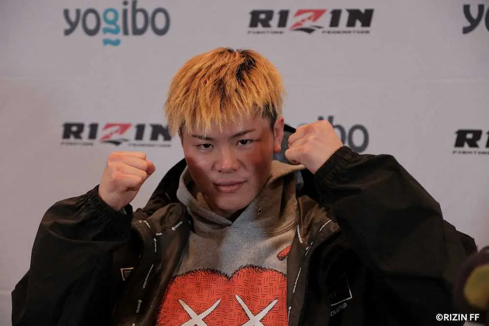 【画像・写真】【RIZIN.33】天心　卒業マッチへ「判定ダメだよ、KOじゃなきゃ」　20キロ差に「恐怖感」も