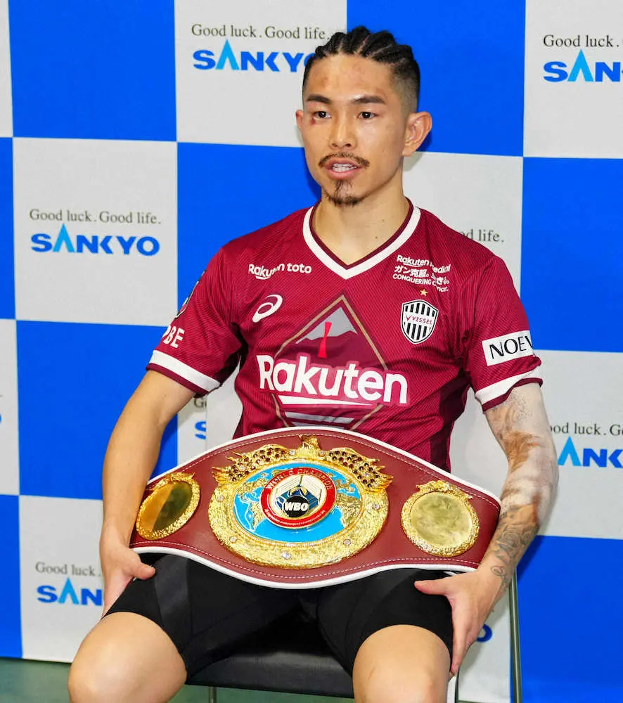 【画像・写真】井岡V4！“代役”福永に3―0判定勝ち　世界戦勝利数の日本記録「19」に更新