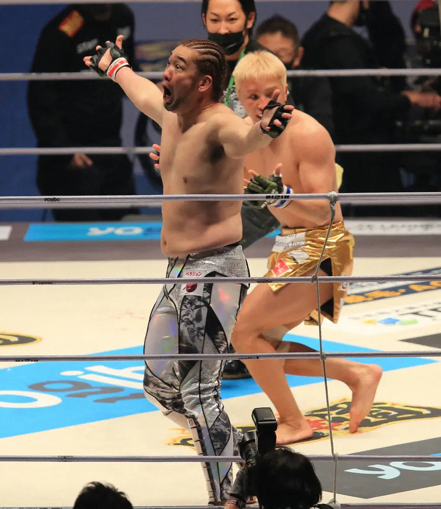 【画像・写真】シバター、上から目線で格闘技引退を表明「RIZINの主役になって申し訳ない」　最後まで皇治“口撃”も