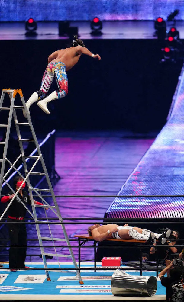 【画像・写真】KENTAが8日の横浜アリーナ大会を欠場　5日の棚橋戦で鼻骨骨折などの重傷