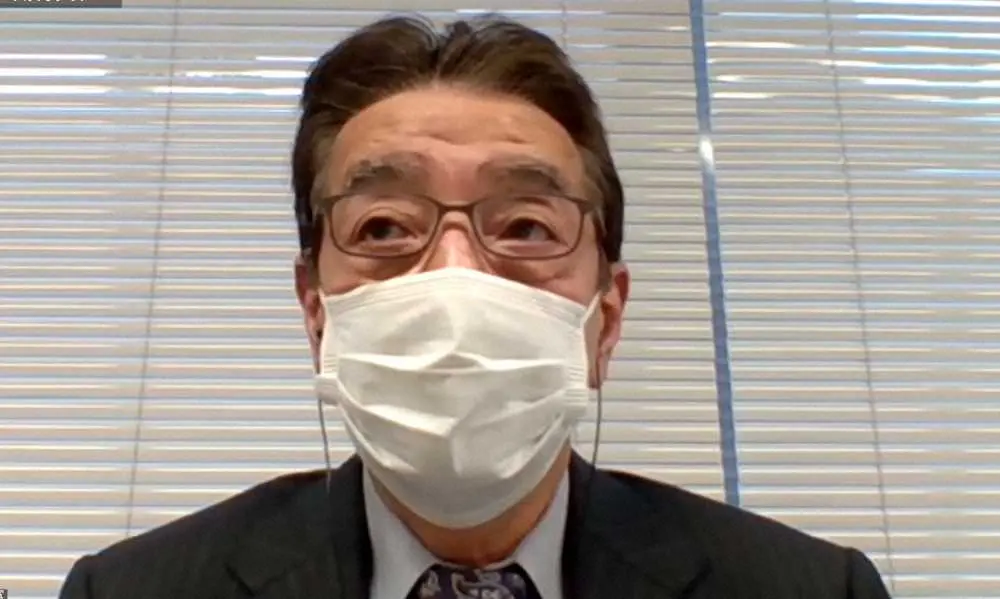 高裁判決を受け、オンラインで会見したJBCの永田有平理事長