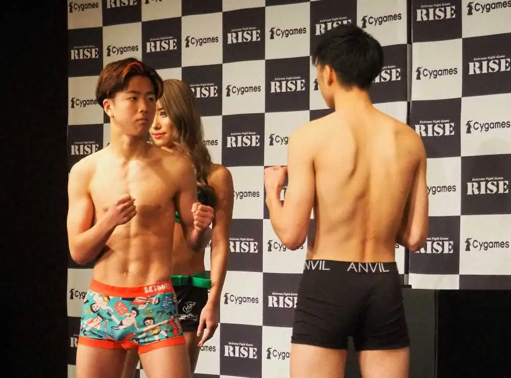 【画像・写真】那須川天心「気合100％で」　RISEファイナルマッチで同門・風音と対戦