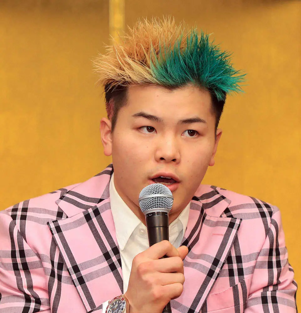 【画像・写真】天心　壮大目標「この試合で歴史の教科書に載りたい」