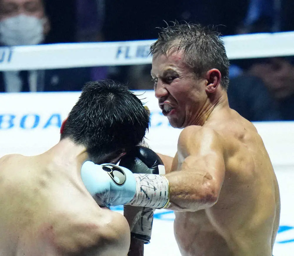 【画像・写真】40歳ゴロフキンに限界なし!5回からリズムつかみ巧者ぶり発揮「最もビッグで最も印象に残る日」