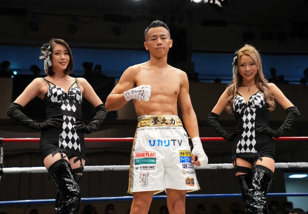 【画像・写真】元K―1王者・武居、4戦連続KO　大橋会長は“判定勝ち指令”も得意の右フックで一撃必殺