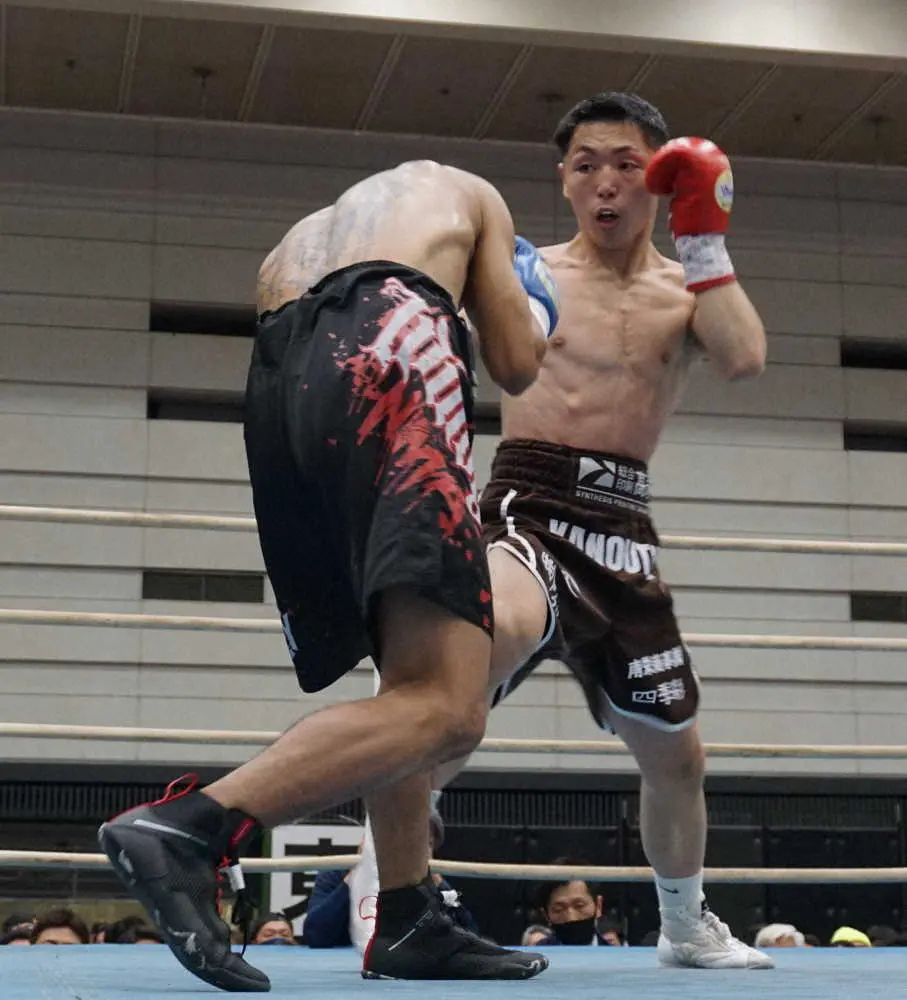 【画像・写真】WBO世界ライトフライ級1位の加納陸「世界を目指して進む」フライ転級初戦で2回TKO勝利　