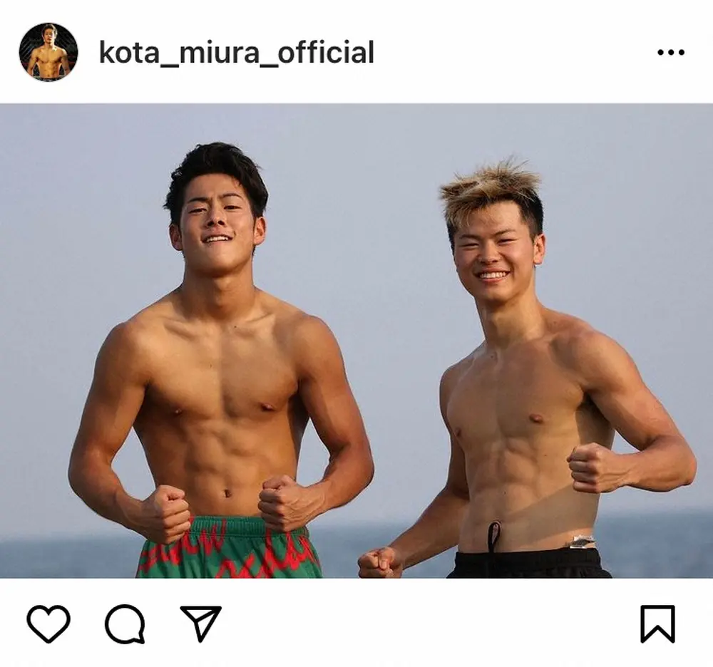 【画像・写真】“カズ次男”三浦孝太　天心VS武尊フジ放送中止に訴え「テレビの持つ影響力は凄い」「地上波で放送して」