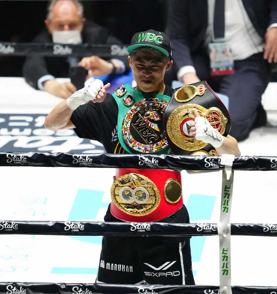 【画像・写真】尚弥VSドネア戦　衝撃の264秒決着も地上派中継なしにネット落胆「視聴率取れるのになぜ」