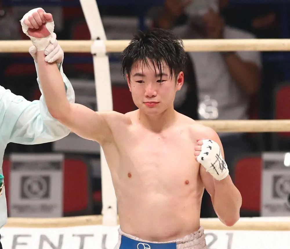 【画像・写真】拳四朗がツイート「京口選手おめでとう！！準備は整ったね」、統一戦へ意欲