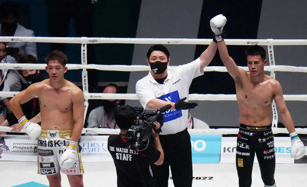 【画像・写真】海人　野杁正明に延長判定で勝利！高い技術の攻防の接戦を制す、世界進出へ「世界一になります」