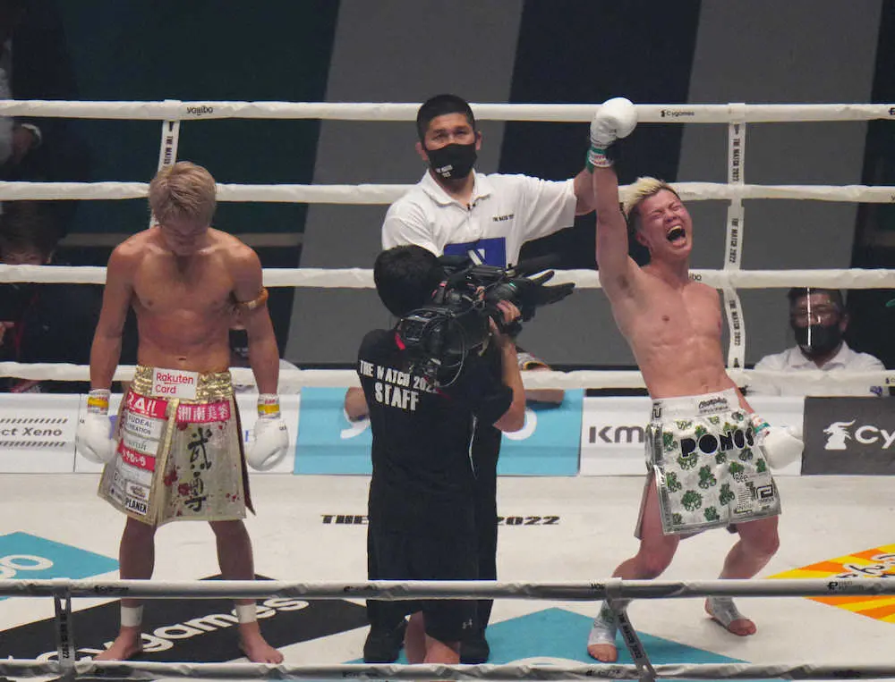 【画像・写真】天心VS武尊の激闘にネットも感涙「幸せな時間だった」　「既にボクサー」ジャブに驚きの声も