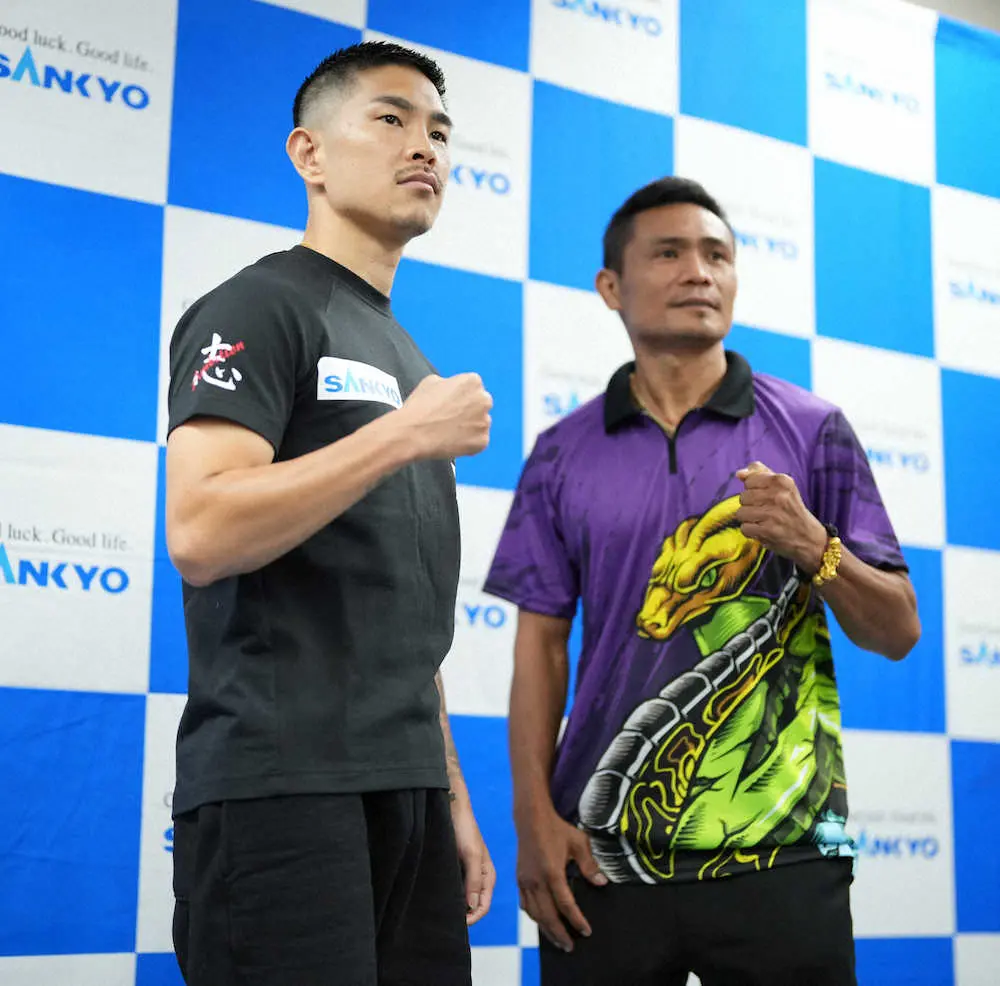 【画像・写真】井岡一翔、ニエテスともに予備検診で異常なし　3年7カ月ぶり再戦へ、体格は井岡が“勝利”