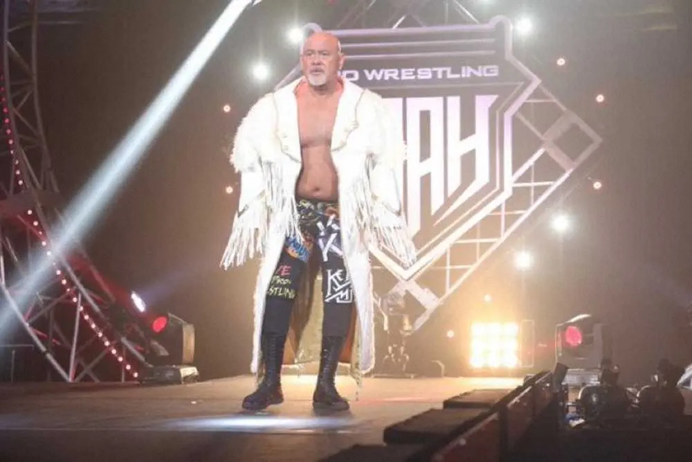 【画像・写真】引退ロード第1弾！武藤　黒星発進も演出にご満悦　ノア日本武道館大会