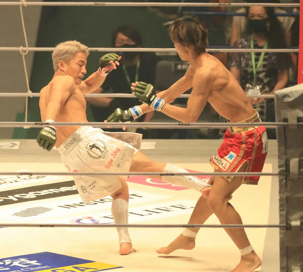 【画像・写真】YUSHI、朝倉未来VSメイウェザーのオープニングマッチに意欲「盛り上げる」　皇治との対戦希望