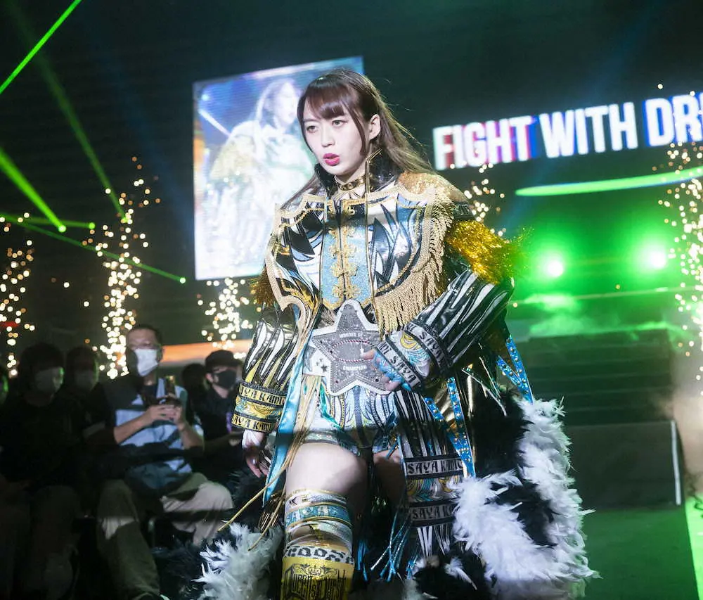 【画像・写真】上谷沙弥　チャンピオンとしてのプロレス　「もどかしさを感じる」