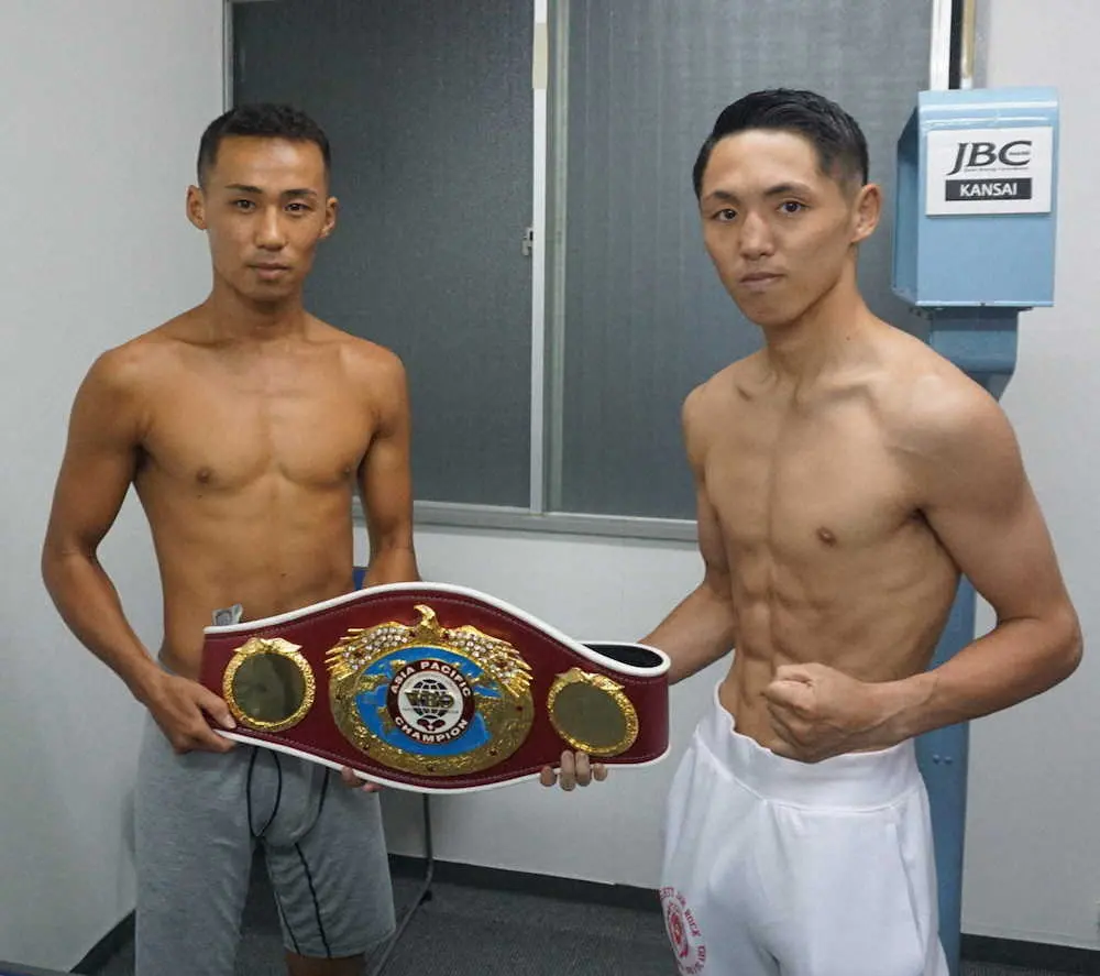 【画像・写真】【ボクシング】加納陸は「KOを狙います」　WBOAPフライ級王座決定戦の前日計量