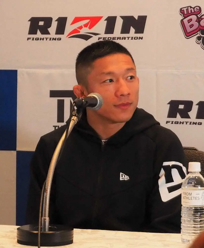 【画像・写真】1年9カ月ぶり国内戦の堀口恭司「近くで試合を見せられる」気負う相手に「スポーツとして試合をするだけ」