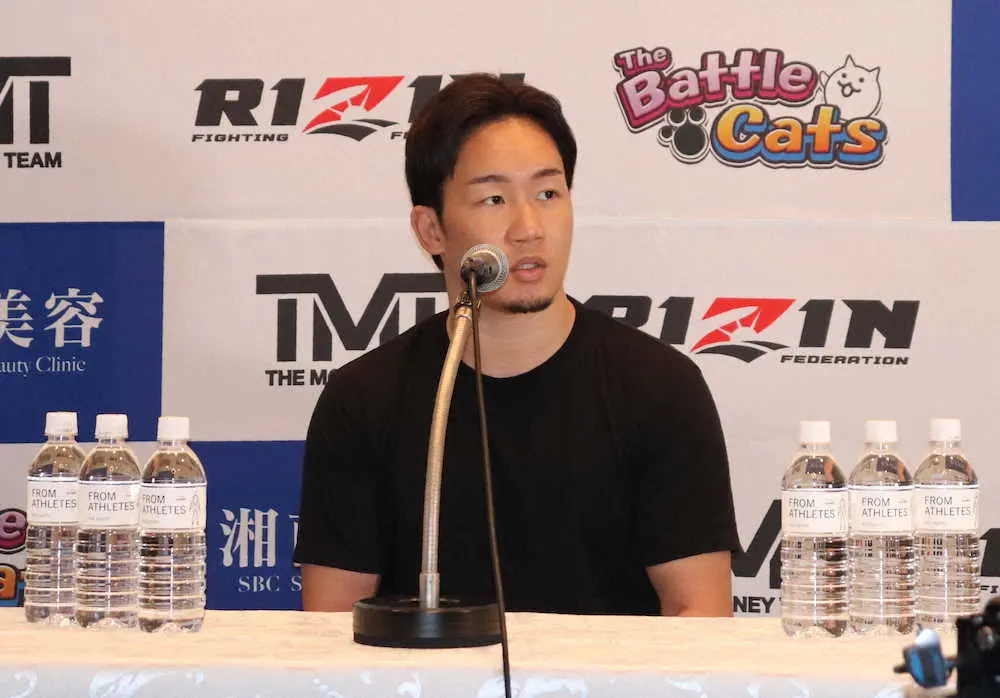 【画像・写真】【超RIZIN】朝倉未来、メイウェザー側の“注文”にうんざり…「ビビっちゃてるんじゃないですか」
