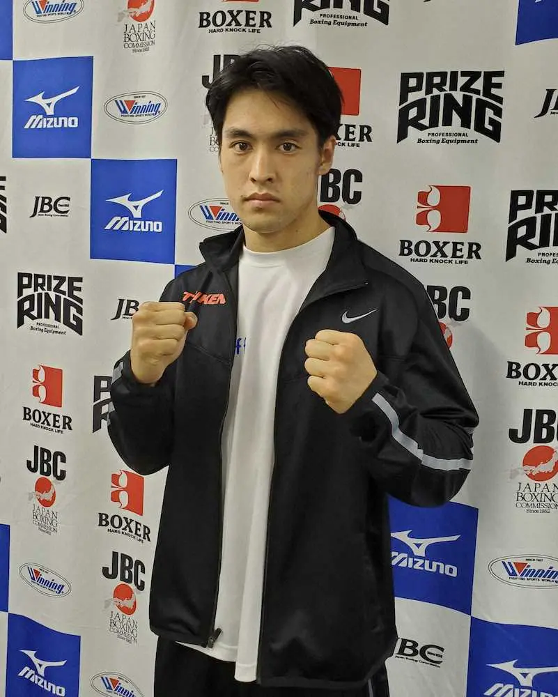 【画像・写真】赤井英和長男・英五郎が27日に東日本新人王準決勝「スカッと爽快に分かりやすい勝ち方を」