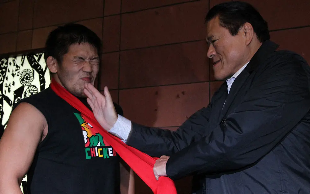 【画像・写真】猪木さんの代名詞“闘魂注入ビンタ”された著名人たち　清原、サッチー、朝青龍、石井慧、松井玲奈