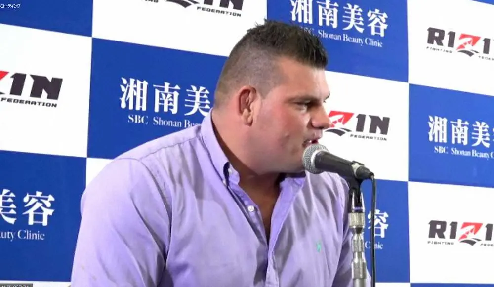 【画像・写真】【RIZIN.39】ヤノス・チューカス、スダリオ剛との対戦に自信「タフな試合になるが、勝つのは私」