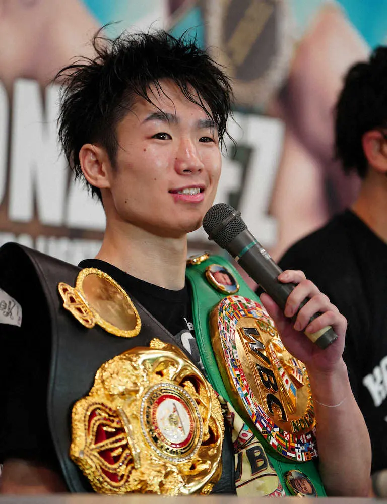 【画像・写真】2団体統一王者・拳四朗と一問一答「まだまだ強くなれる」　京口へ「またどこかで」