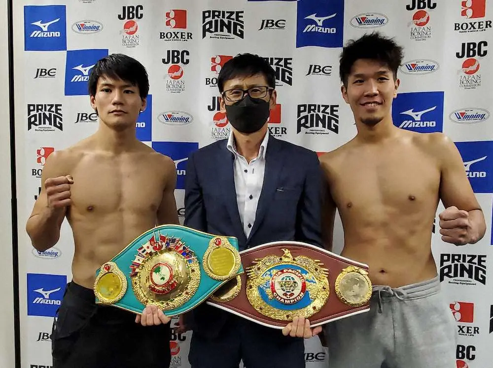 【画像・写真】スーパーウエルター級2冠決定戦は15年ぶり再戦　井上「覚えていない」天熊丸木「負傷判定でも勝ちたい」