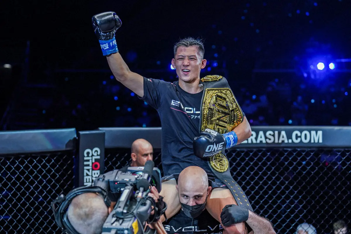 【画像・写真】今年3月に「ONE　Championship」スーパーシリーズ日本人初の王者となったキックボクシングバンタム級新王者秋元皓貴（C）ONE　Championship