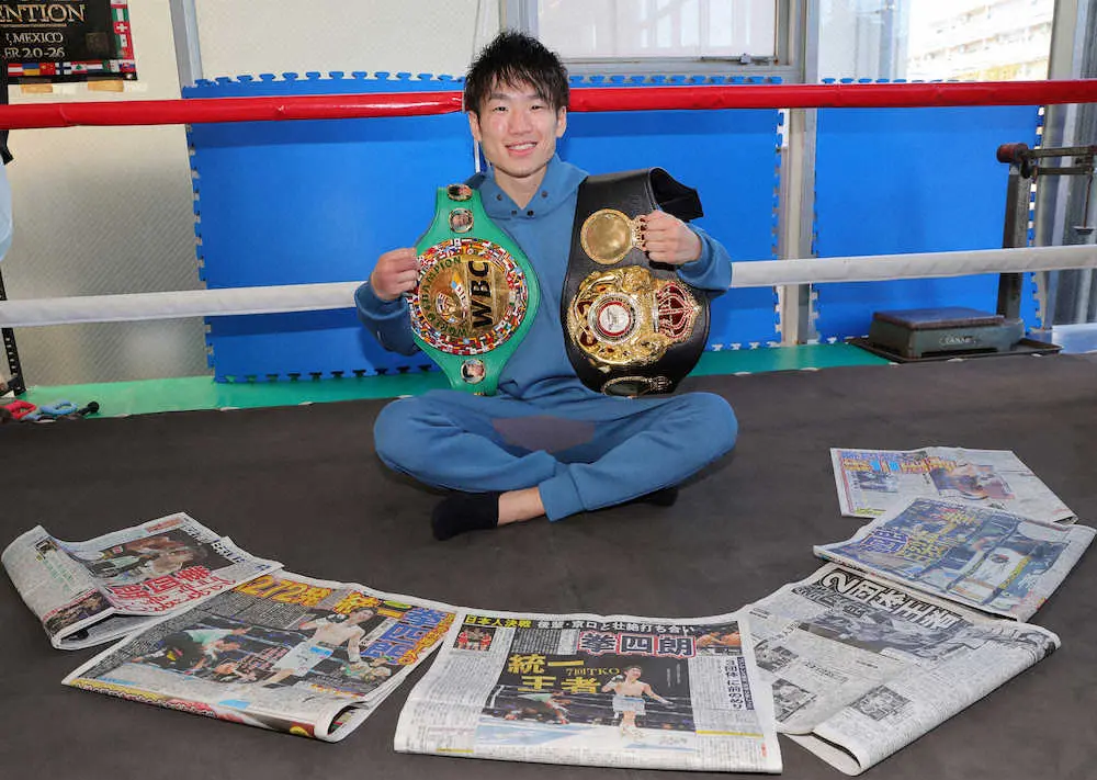 【画像・写真】WBCがライトフライ級統一王者・拳四朗にブドラーとの指名試合を義務づけ　総会で全階級の指名試合発表
