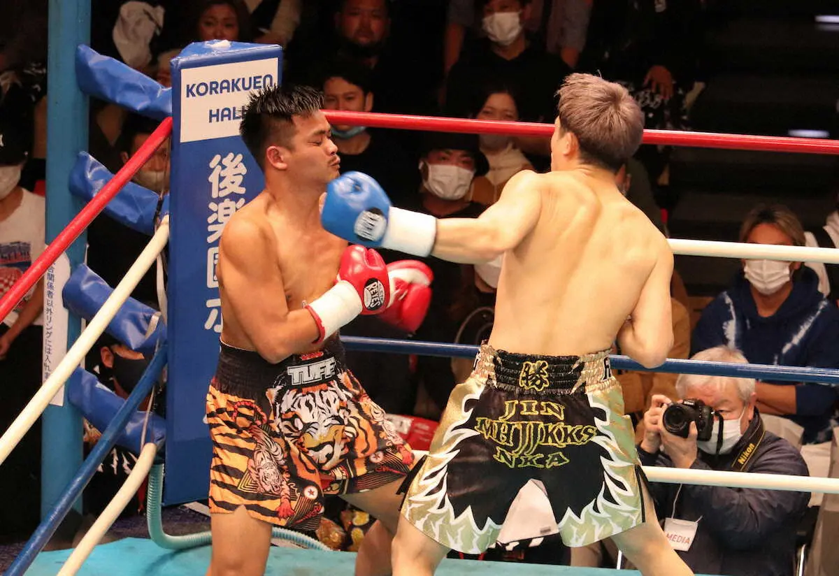 【画像・写真】佐々木尽は3回TKO勝ちも「最速KO賞」は逃す…「来年は世界レベルの実力を」