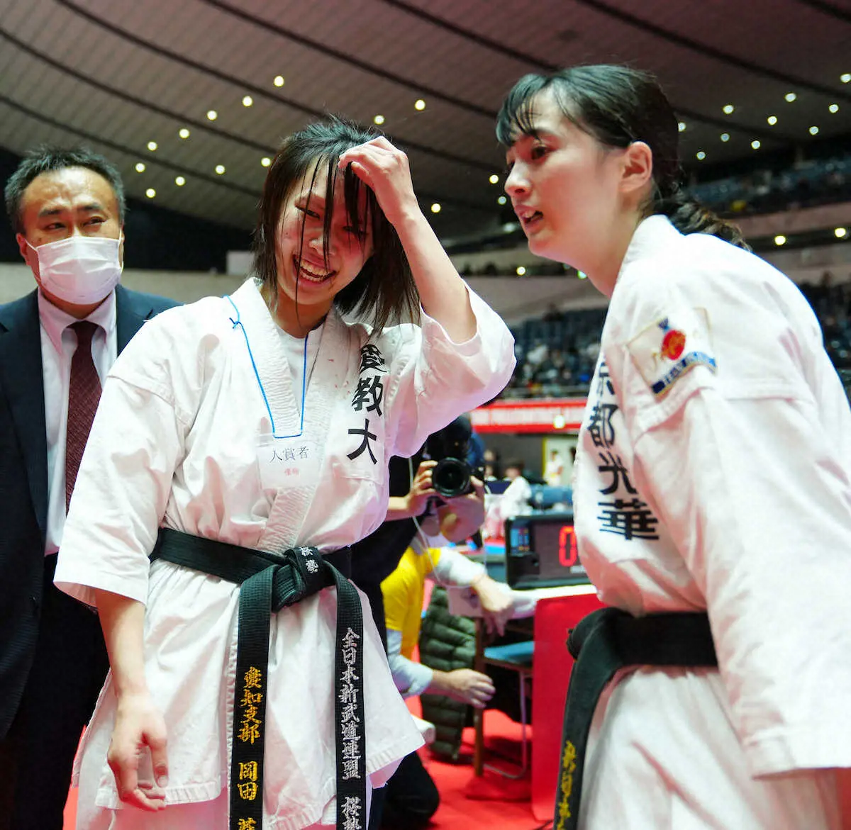 【画像・写真】【全日本学生フルコンタクト空手】“カバーガール”の清水未来は準優勝も「満足です」