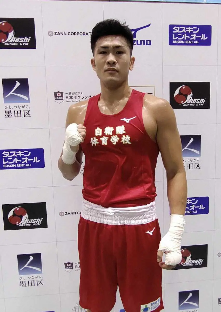 【画像・写真】全日本選手権ミドル級4連覇の森脇唯人がライトヘビー級転向初戦で1回RSC勝ち