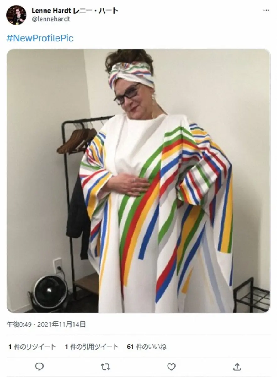 【画像・写真】レニー・ハート公式ツイッターから（@lennehardt）