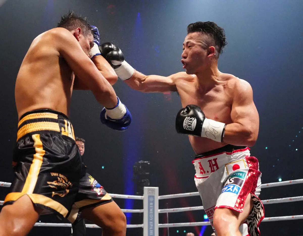 【画像・写真】井上拓真　兄・尚弥の王座継承へ前進8回TKO「どの団体でもいい。来年中に世界挑戦したい」