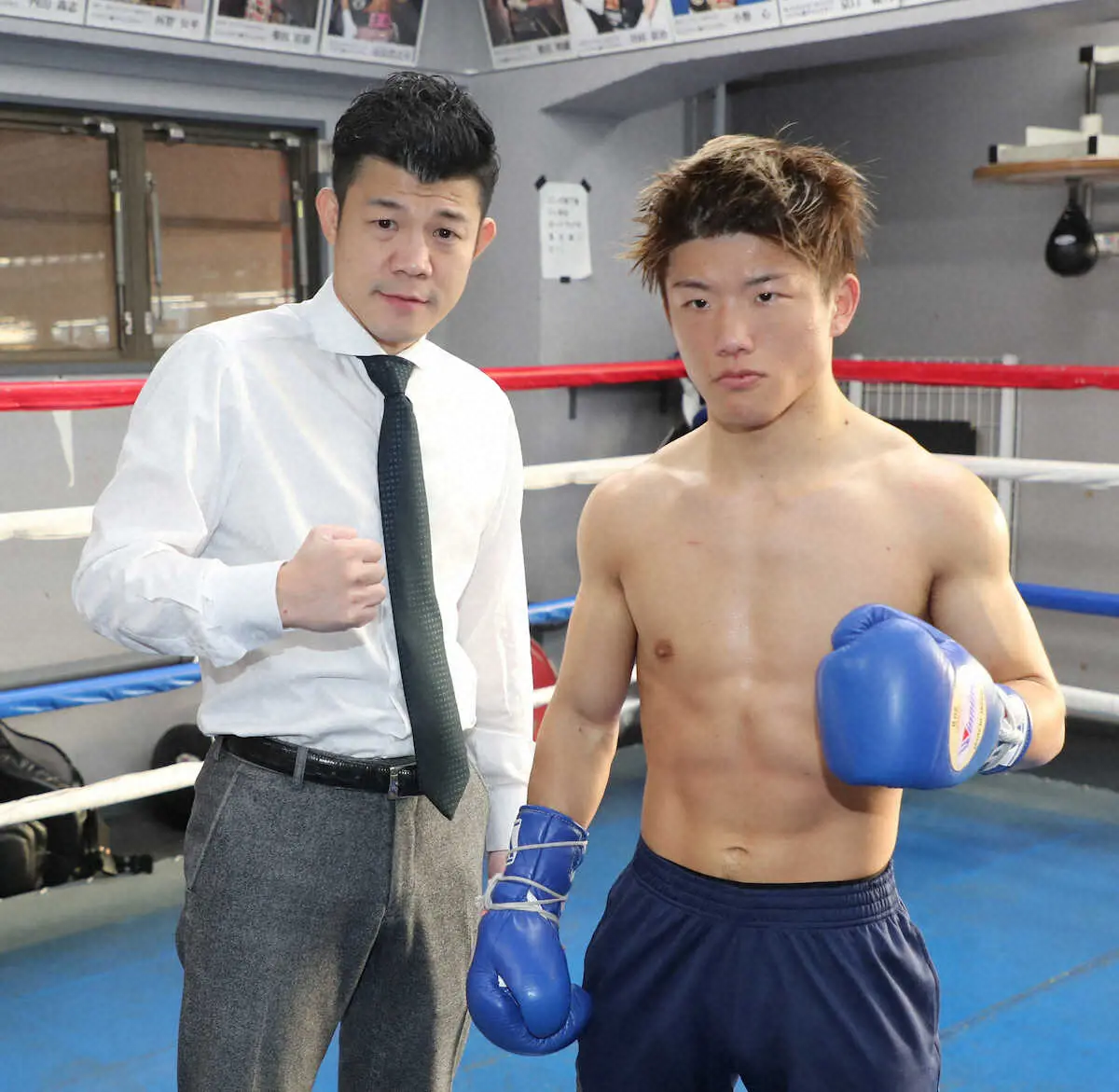 【画像・写真】“生涯無敗の男”重岡銀次朗　興毅氏とのスパー提案拒否、世界獲りへ「練習がしたいだけ」