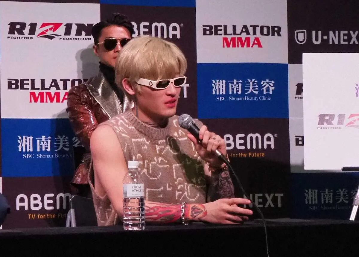 【画像・写真】【RIZIN】平本蓮　大みそかに電撃参戦！サプライズ発表　対戦相手は異例「公募」で決定