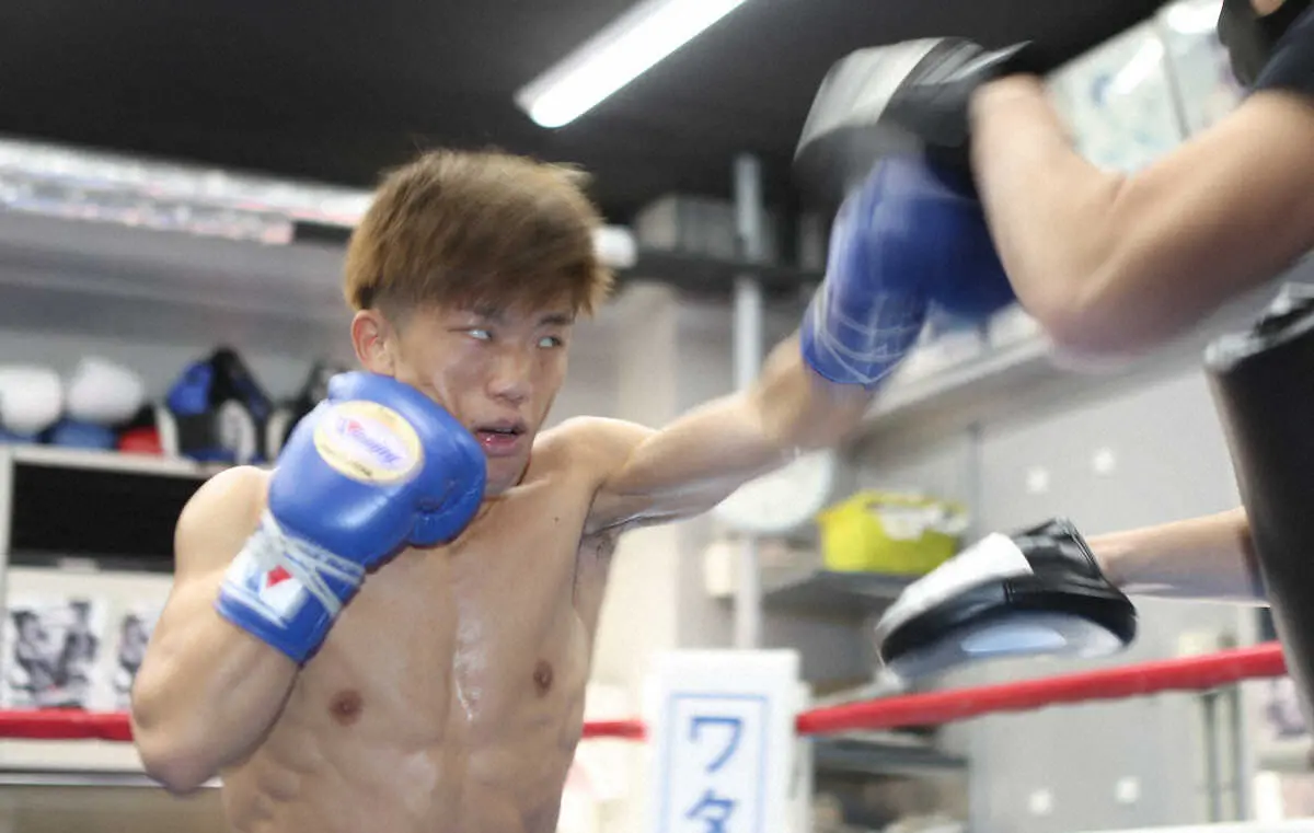 【画像・写真】重岡　世界初挑戦は「5回以内に」KO宣言　「調子は凄く良い」