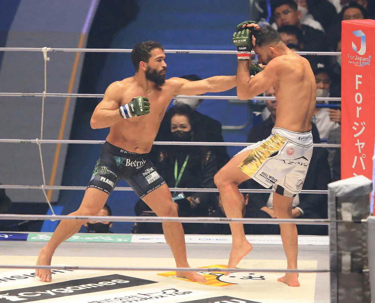 【画像・写真】【RIZIN×ベラトール】ベラトール4連勝!ピットブル　クレベルとの現役王者対決を3―0判定で制す