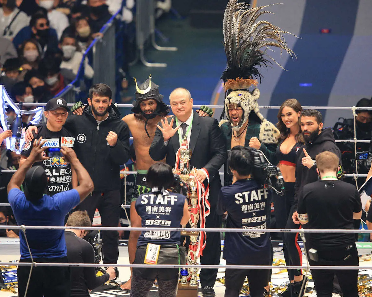 【画像・写真】米格闘団体「ベラトール」　RIZINを圧倒！全面対抗戦で5戦全勝　榊原CEO「完敗です」