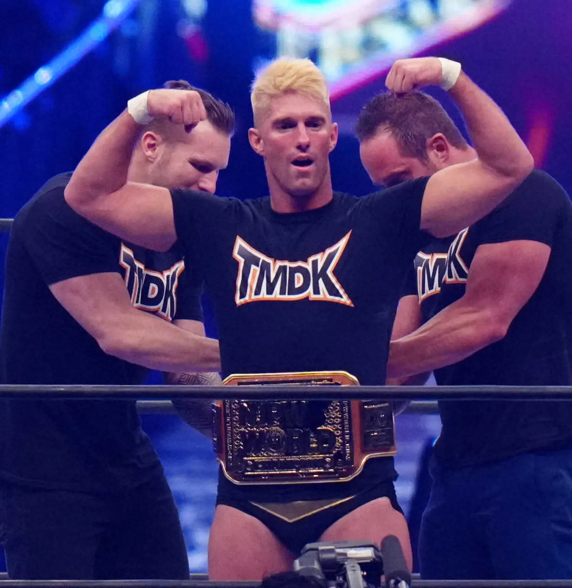 【画像・写真】ザック・セイバーJr　「オレこそストロングスタイルだ」　新設TV王座で戴冠