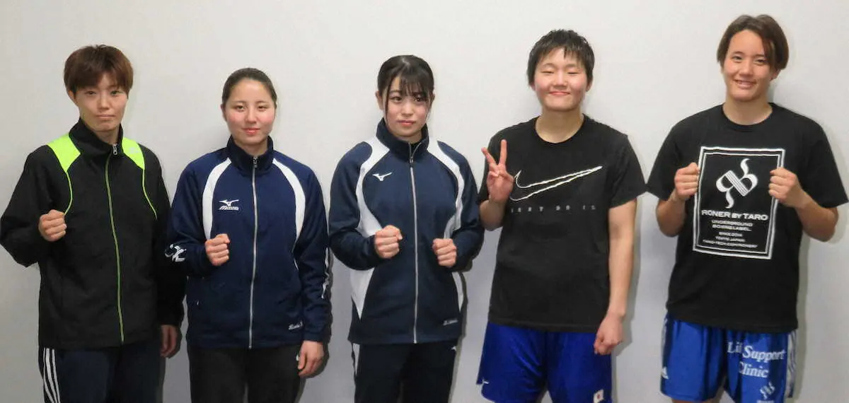 【画像・写真】女子ボクシング木下　世界選手権代表に内定　昨年の雪辱へ「決勝まで残れるように」