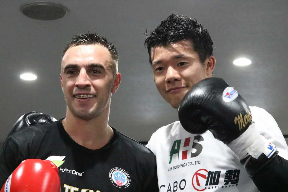 【画像・写真】亀田和毅　世界ランク1位モロニ―と豪華スパー　世界前哨戦に「イメージはできている」