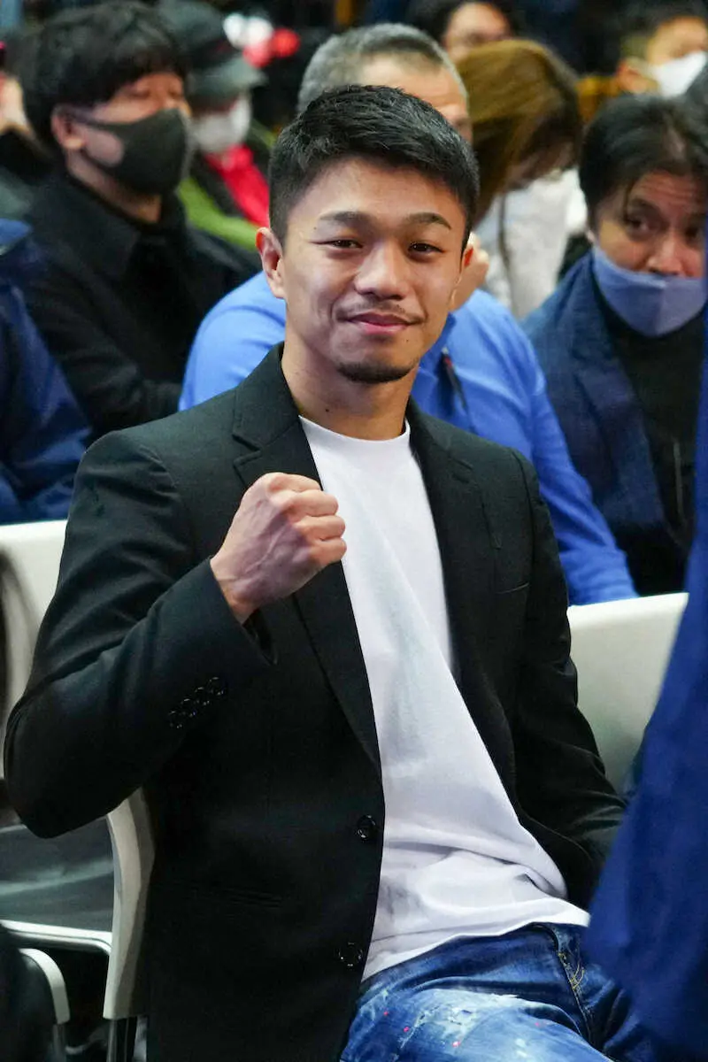 【画像・写真】WBOが王者・井岡一翔との対戦指示　1位・中谷潤人「いいイメージは持てた」