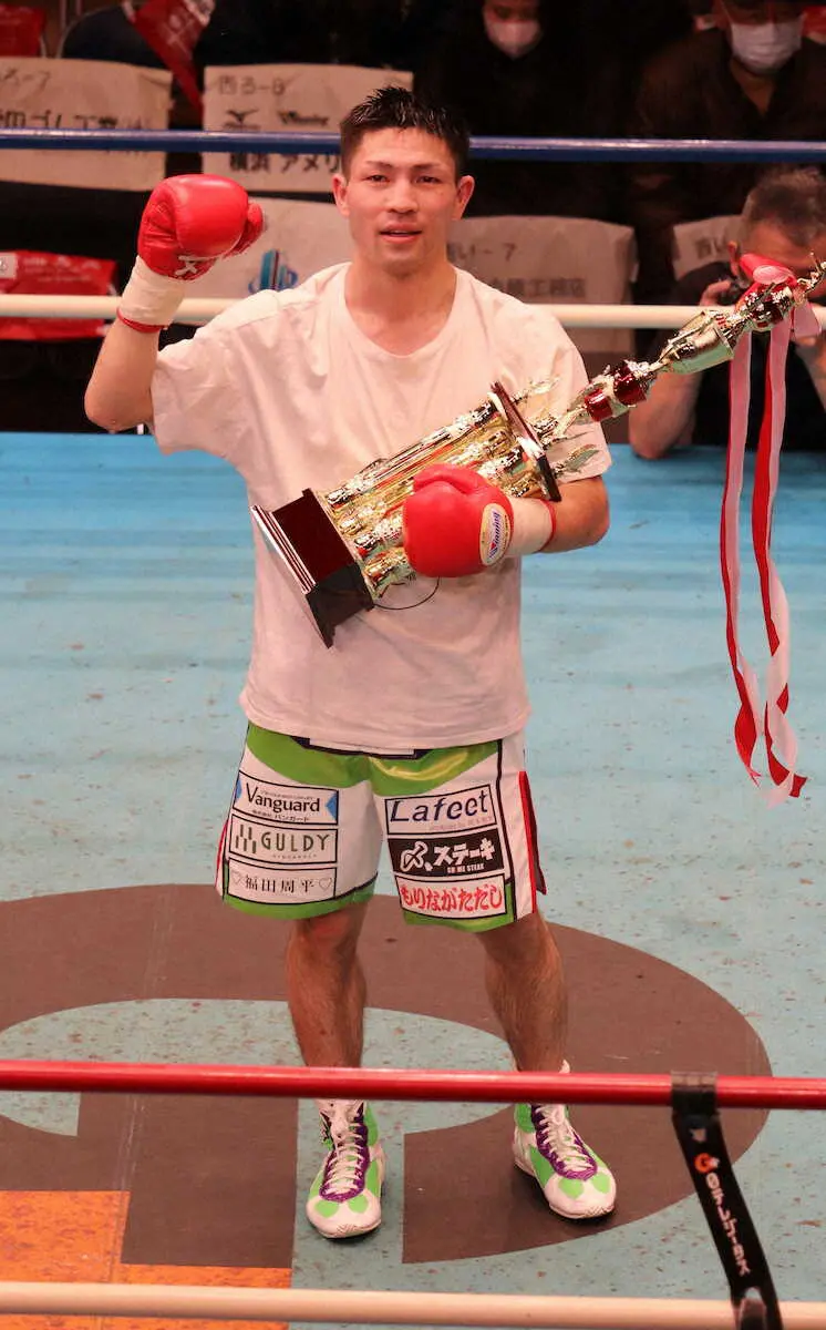 【画像・写真】前日本フライ級王者ユーリ阿久井政悟が世界前哨戦にフルマーク判定勝ち　年内にも世界初挑戦へ