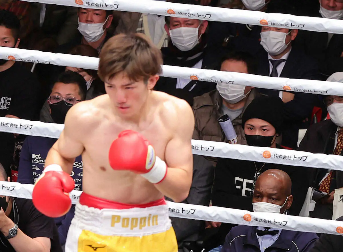 【画像・写真】井上兄弟のいとこ浩樹が2年7カ月ぶり復帰戦　2回TKO勝ちで「ただいま」