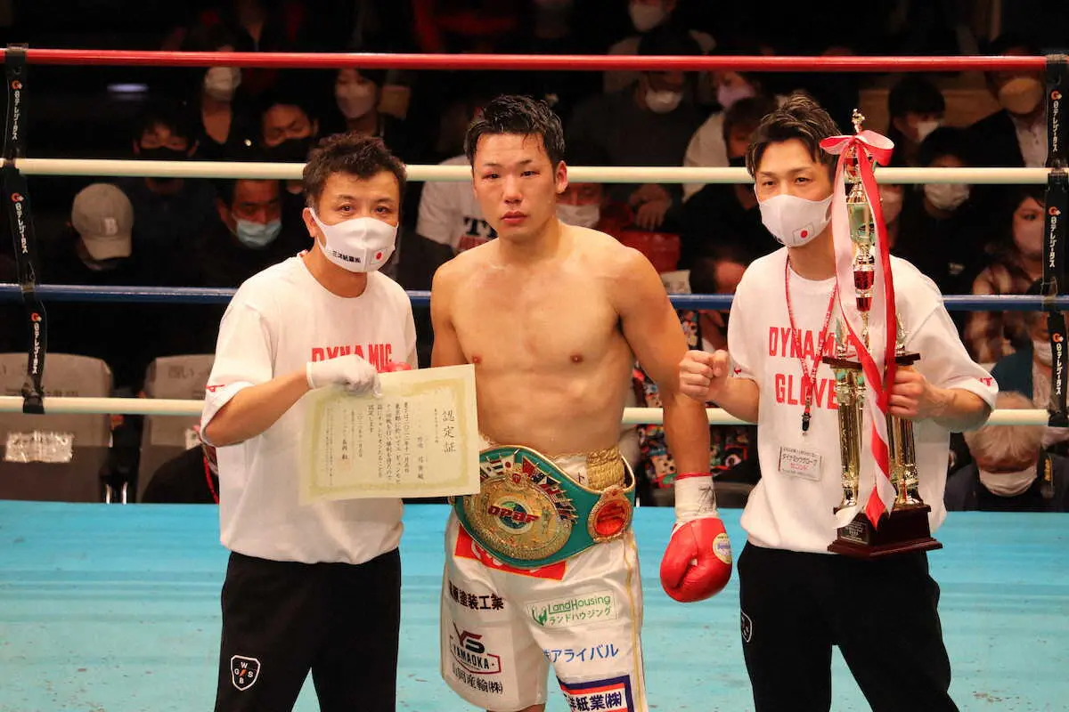 【画像・写真】東洋太平洋ミドル級王者の竹迫が4・15仁川でWBO3位と対戦「KOで圧倒」