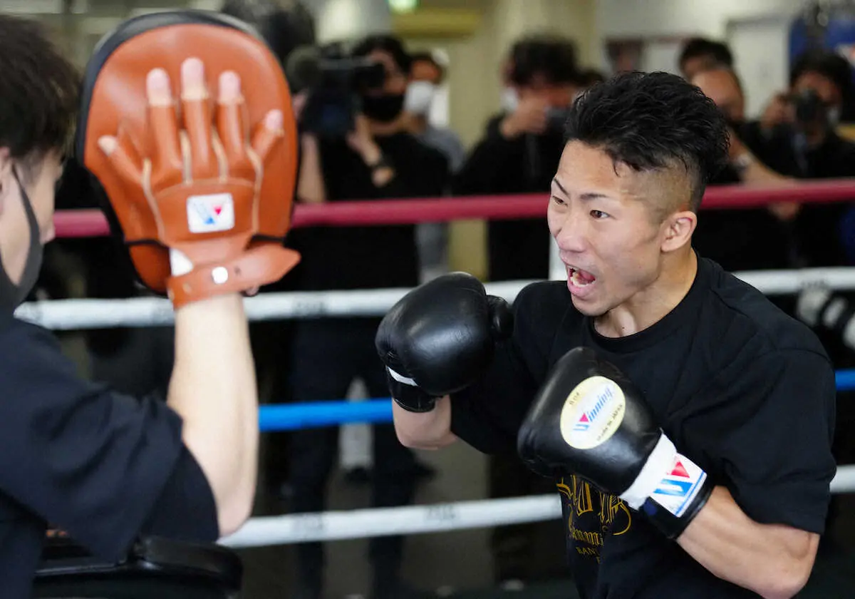 【画像・写真】井上拓真　3年5カ月ぶり世界王座復帰へ“覚醒”　目標は兄・尚弥と同じ「4団体統一」